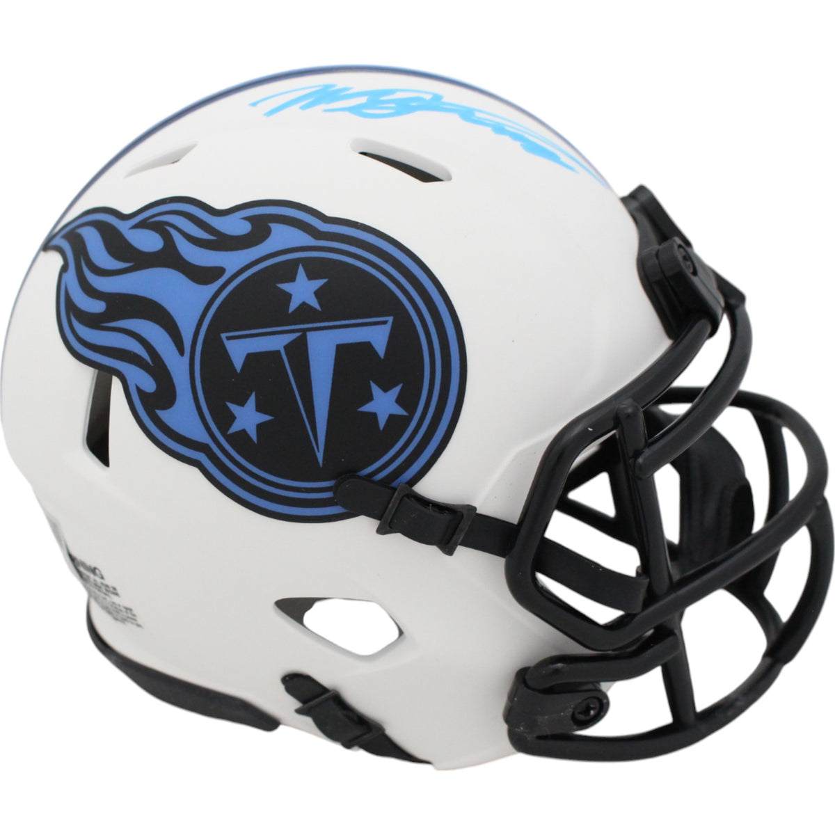 Will Levis Signed Tennessee Titans Lunar Mini Helmet – Fanatics Authenticated-Powers Sports Memorabilia