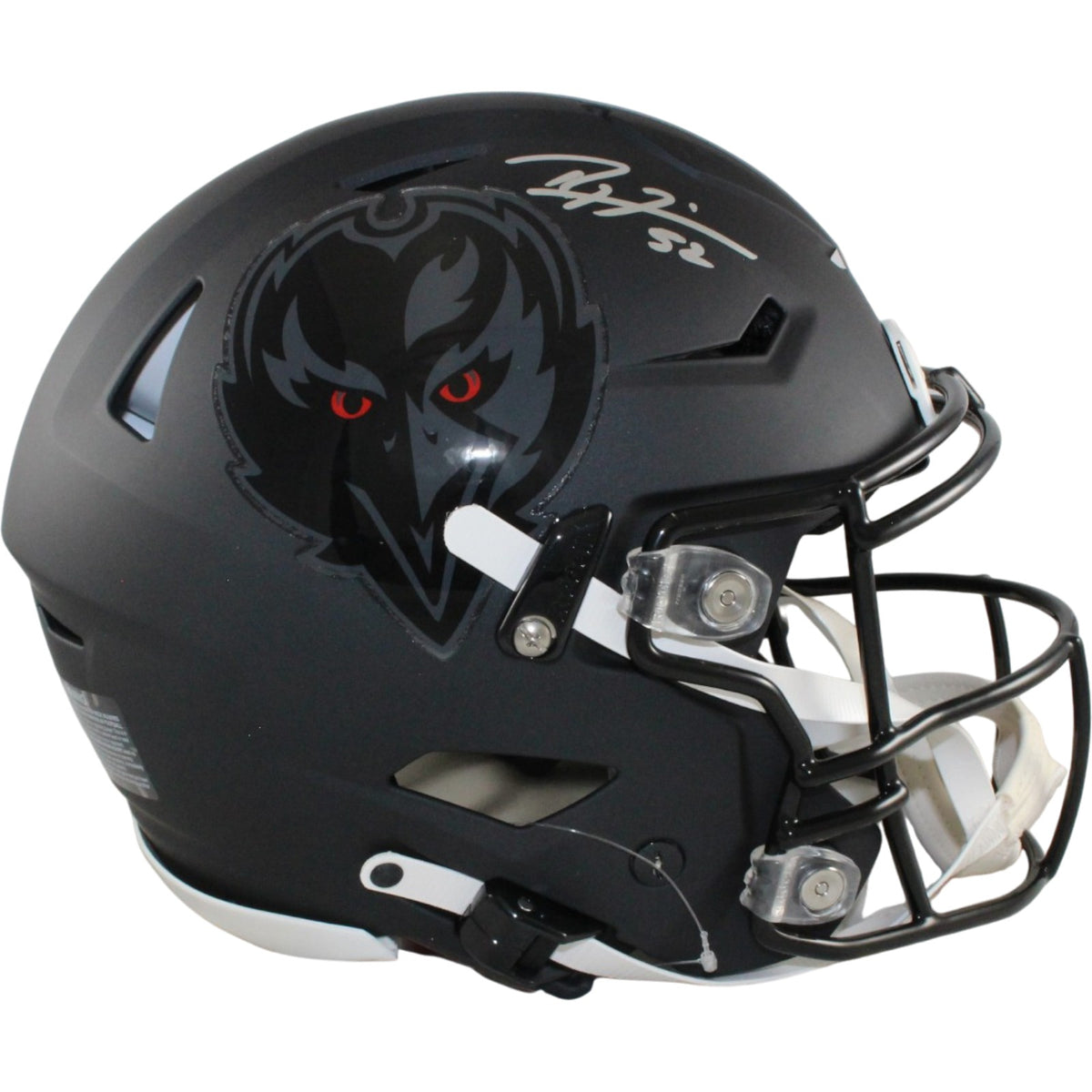 Ray Lewis Baltimore Ravens SpeedFlex 2026 ALT #2 Signed Helmet Beckett W 57517 Beckett-Powers Sports Memorabilia
