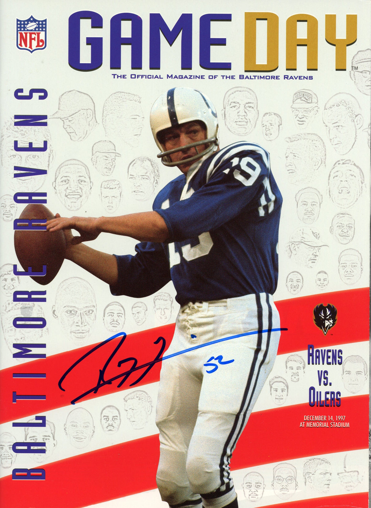 Ray Lewis Baltimore Ravens Signed Magazine - Magazine Beckett Beckett-Powers Sports Memorabilia