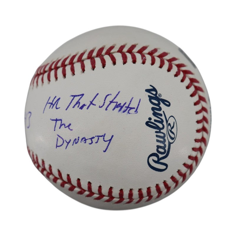 Jim Leyritz New York Yankees Signed Inscribed HR That Started The Dynasty MLB Baseball-Powers Sports Memorabilia