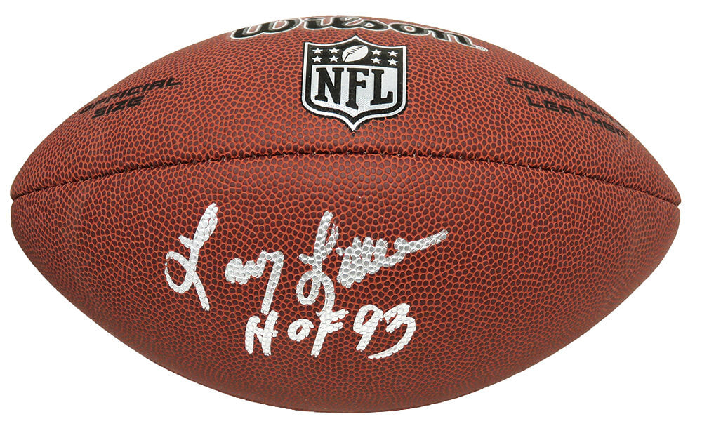Larry Little Autographed Wilson Limited F/S NFL Football with HOF'93-Powers Sports Memorabilia