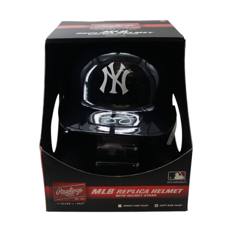 George Lombard Jr. New York Yankees Signed Full Size Rawlings Batting Helmet Beckett Holo Only-Powers Sports Memorabilia