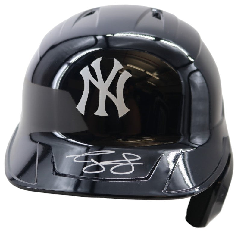George Lombard Jr. New York Yankees Signed Full Size Rawlings Batting Helmet Beckett Holo Only-Powers Sports Memorabilia