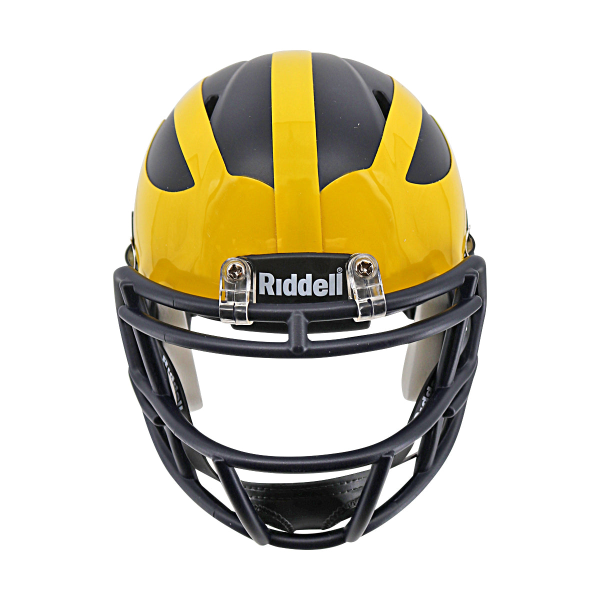 Colston Loveland Signed Michigan Wolverines Speed Mini Helmet (Beckett Auth)-Powers Sports Memorabilia