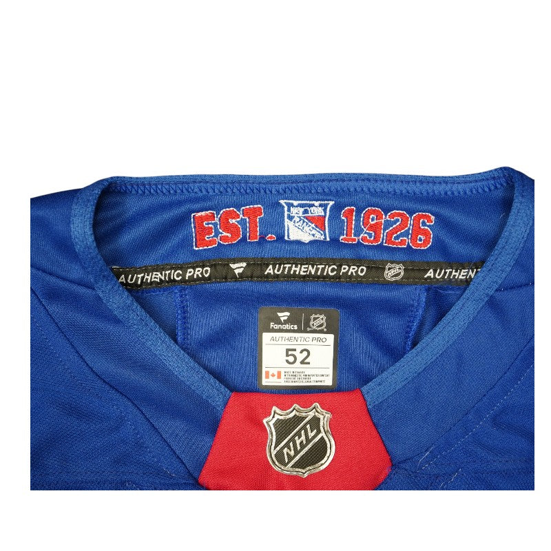 Henrik Lundqvist New York Rangers Signed Blue Pro Style Jersey JSA Holo Only-Powers Sports Memorabilia
