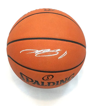 LeBron James Los Angeles Lakers Autographed NBA Game Ball Beckett Authenticated BASA31403-Powers Sports Memorabilia