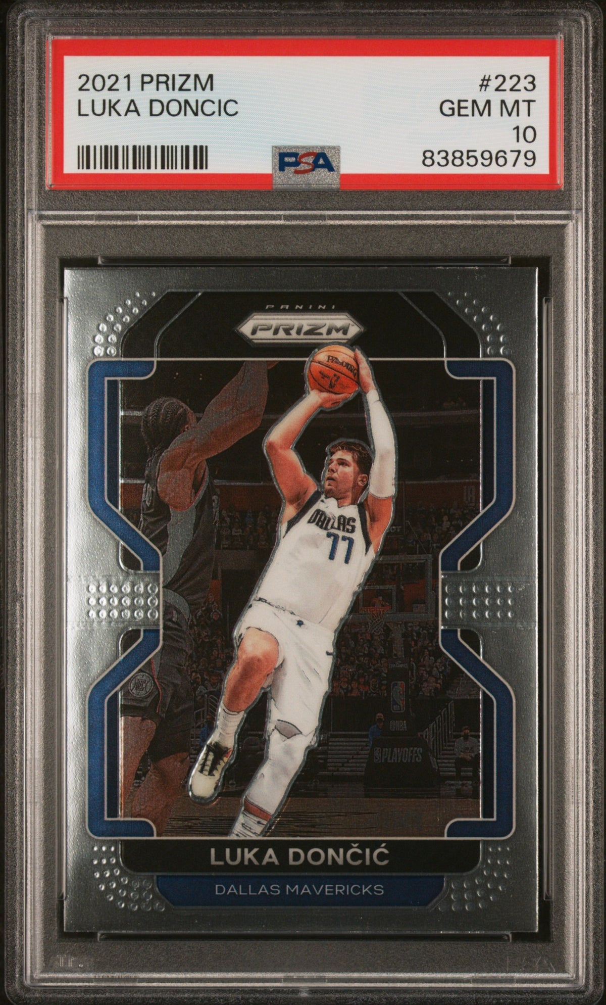 Luka Doncic 2021 Panini Prizm Basketball Card #223 Graded PSA 10-Powers Sports Memorabilia