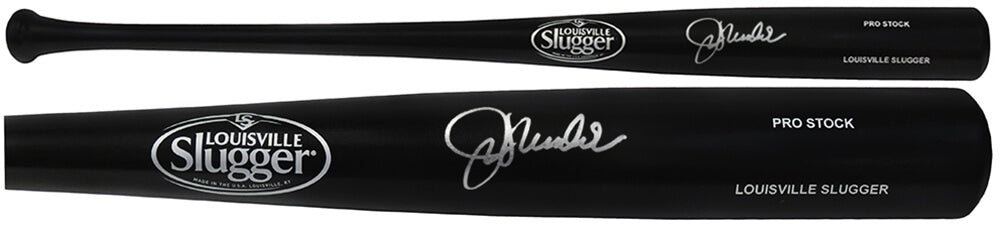 Joe Maddon Autographed Louisville Slugger Pro Stock Black Baseball Bat-Powers Sports Memorabilia