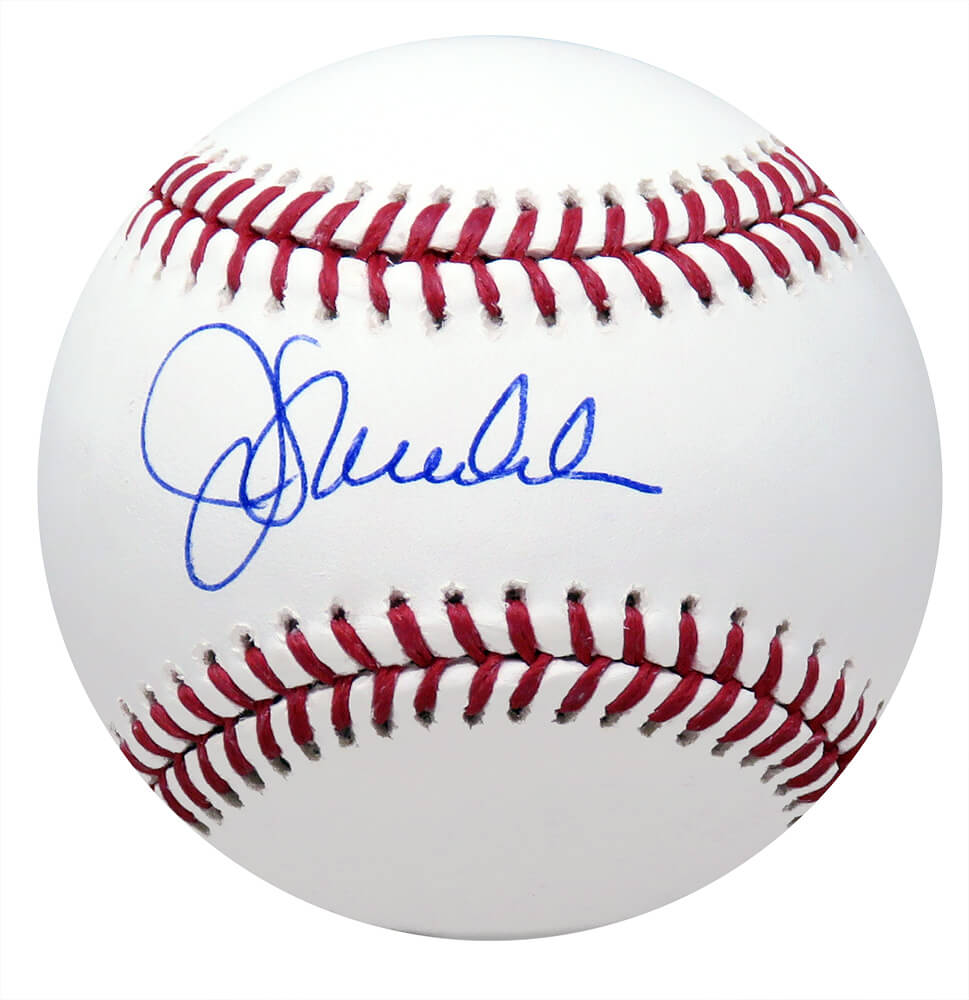 Joe Maddon Autographed Rawlings Official MLB Baseball-Powers Sports Memorabilia