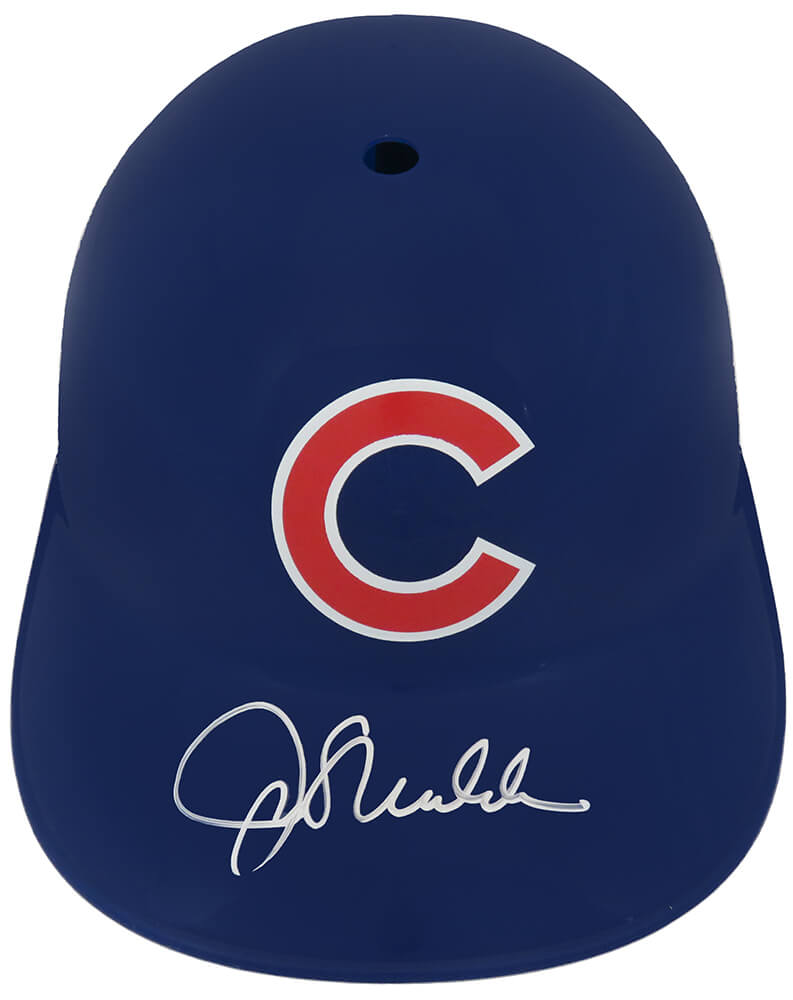 Joe Maddon Chicago Cubs Autographed Souvenir Replica Batting Helmet