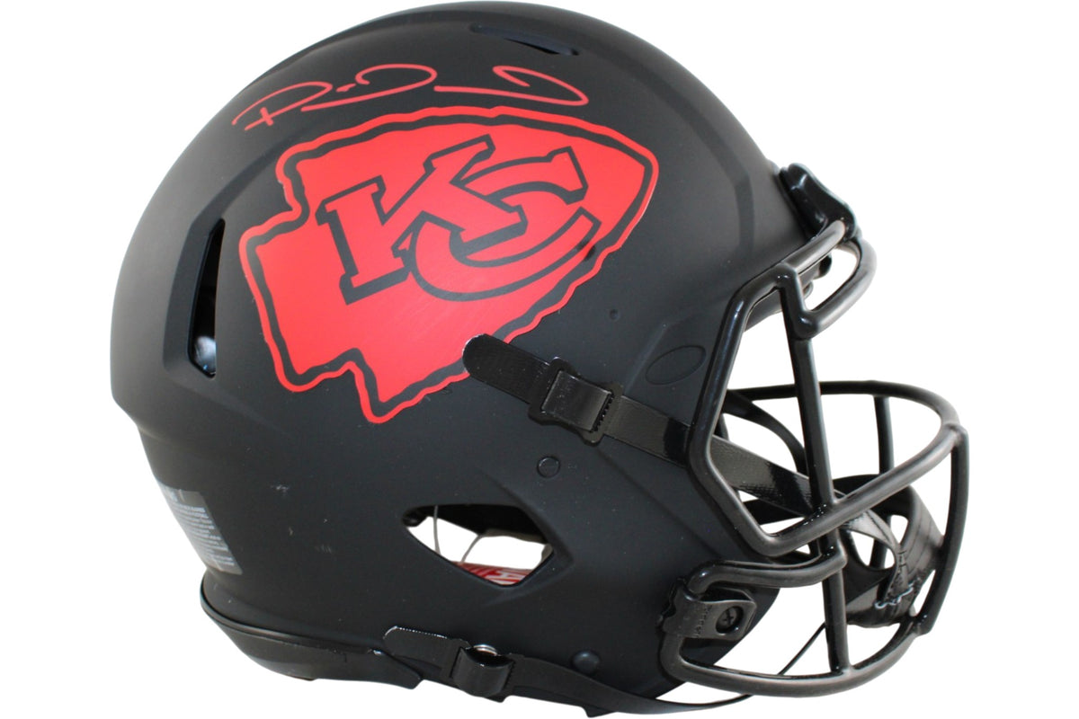Patrick Mahomes Kansas City Chiefs Eclipse Signed Helmet Proline-Powers Sports Memorabilia