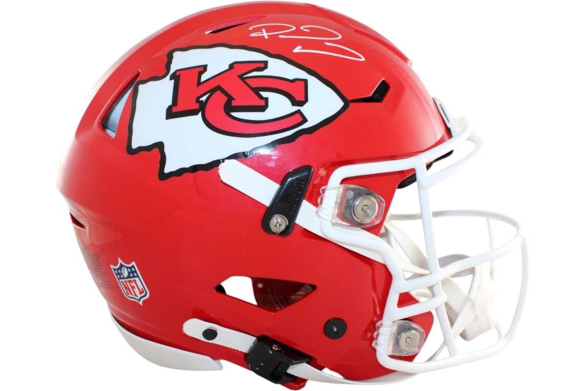 Patrick Mahomes Kansas City Chiefs Signed Helmet Speedflex-Powers Sports Memorabilia