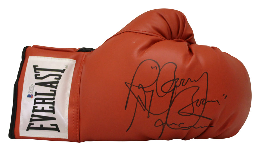 Ray Mancini Boxing/UFC Signed Golf Item - Everlast Red Right Handed Boxing Glove Beckett Beckett-Powers Sports Memorabilia