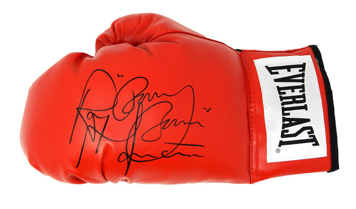 Ray Mancini Autographed Everlast Red Boxing Glove with Boom Boom-Powers Sports Memorabilia