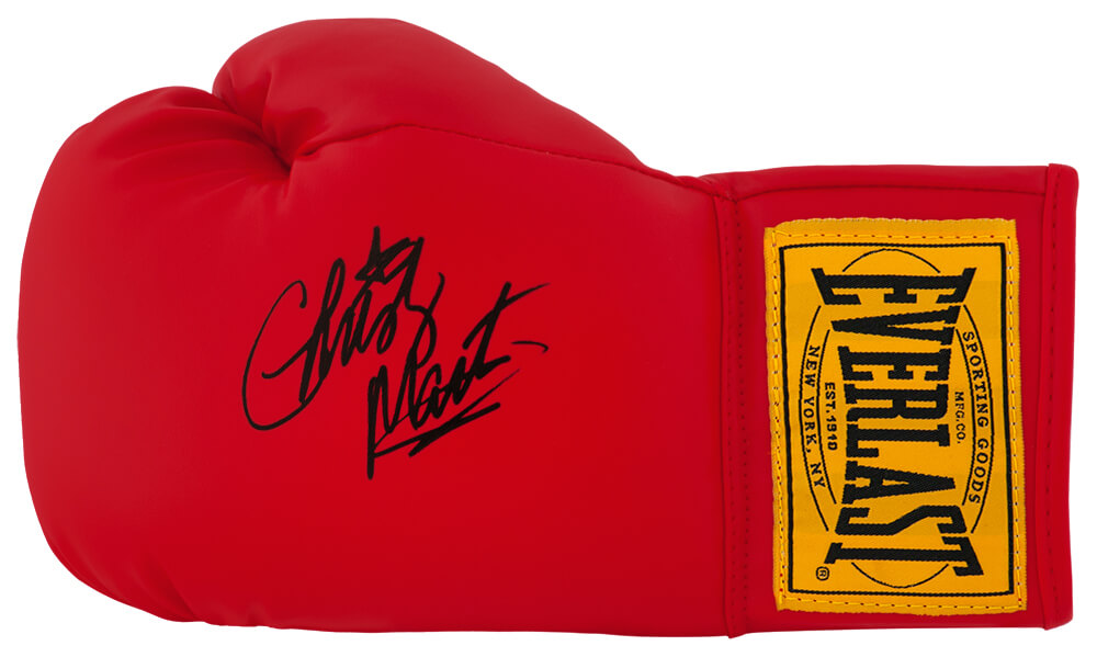 Christy Martin Autographed Everlast Red Boxing Glove-Powers Sports Memorabilia