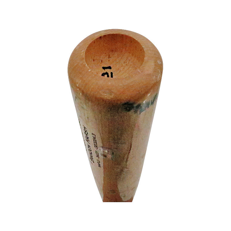 Johan Rojas Philadelphia Phillies 2024 Cracked Game Used Victus Pro Reserve Brandon Marsh YP66 Maple 34/31 Bat (MLB Auth)-Powers Sports Memorabilia