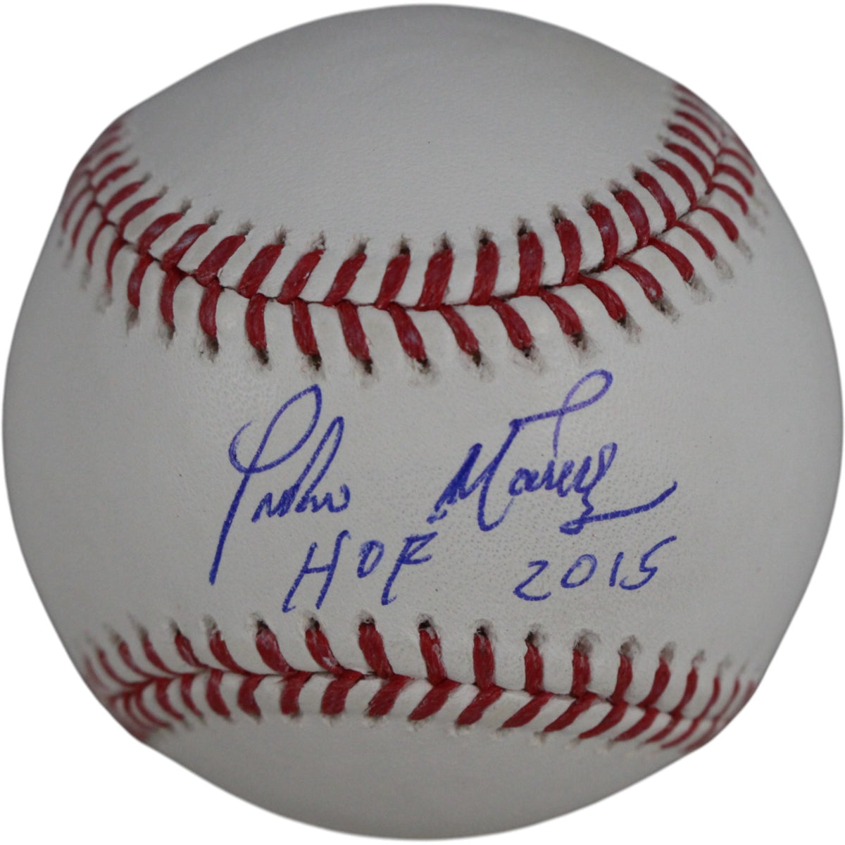Pedro Martinez Boston Red Sox Signed OML Baseball HOF Beckett Witness 51587 Beckett-Powers Sports Memorabilia