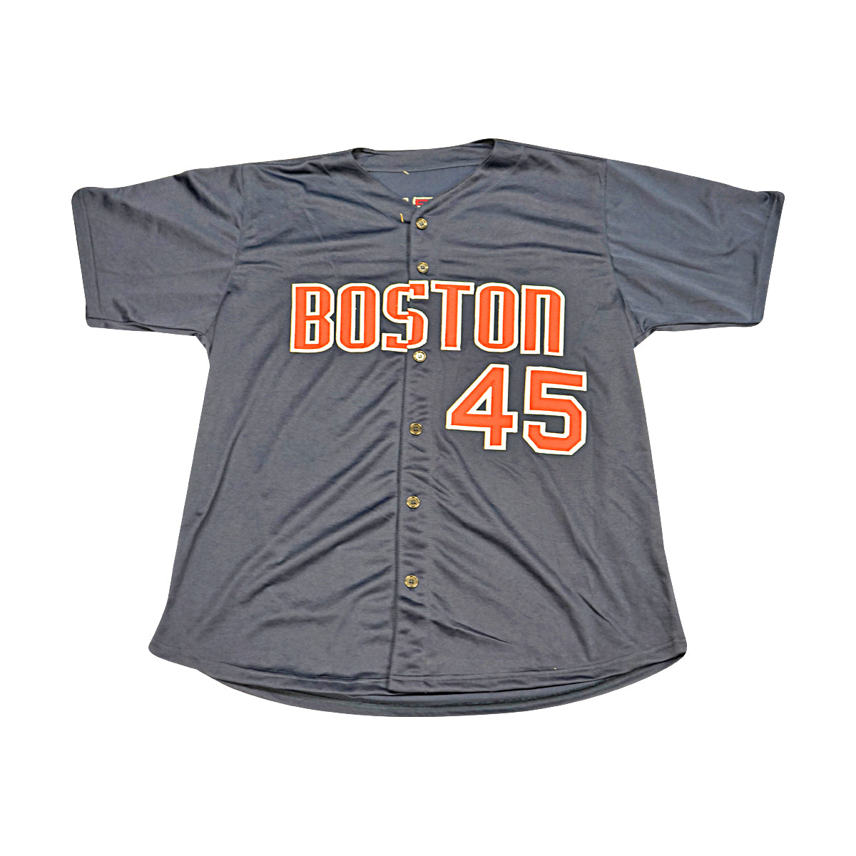 Pedro Martinez Boston Red Sox Signed Custom Jersey Beckett Holo Only-Powers Sports Memorabilia