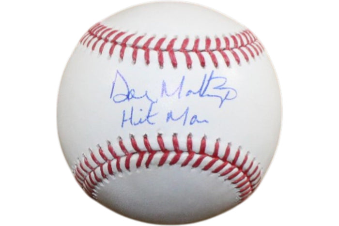 Don Mattingly Signed New York Yankees Official MLB Baseball Hit Man – Beckett Authenticated-Powers Sports Memorabilia