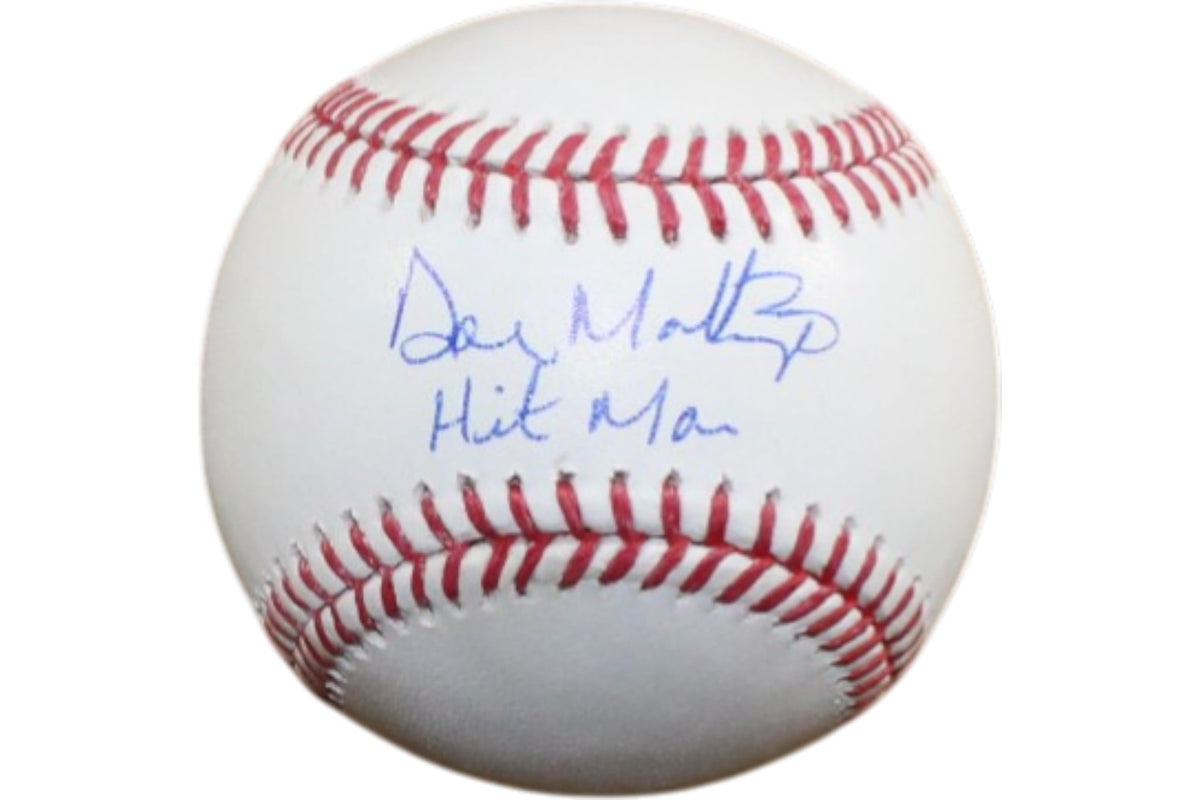 Don Mattingly Signed New York Yankees Official MLB Baseball Hit Man – Beckett Authenticated-Powers Sports Memorabilia