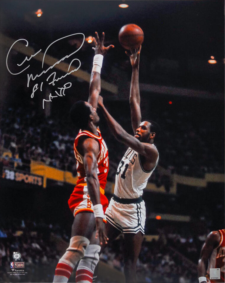 Cedric Maxwell Boston Celtics Autographed Action 16x20 Photo-Powers Sports Memorabilia