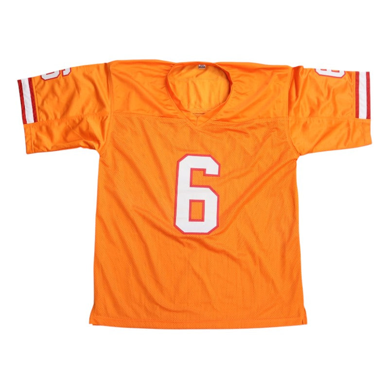 Baker Mayfield Tampa Bay Buccanneers Signed Orange Custom Jersey JSA COA-Powers Sports Memorabilia