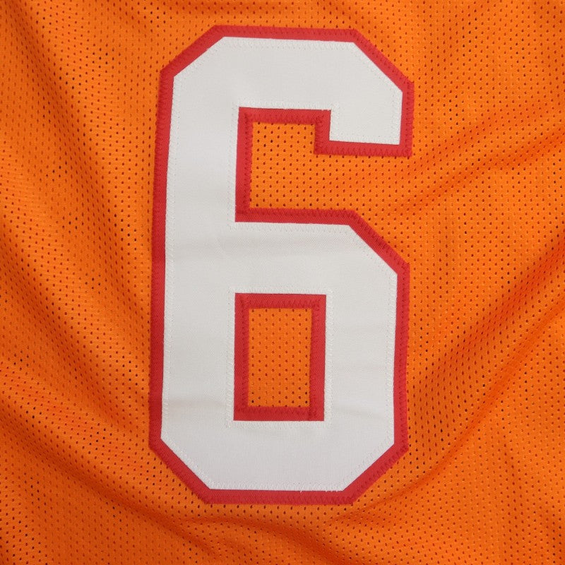 Baker Mayfield Tampa Bay Buccanneers Signed Orange Custom Jersey JSA COA-Powers Sports Memorabilia