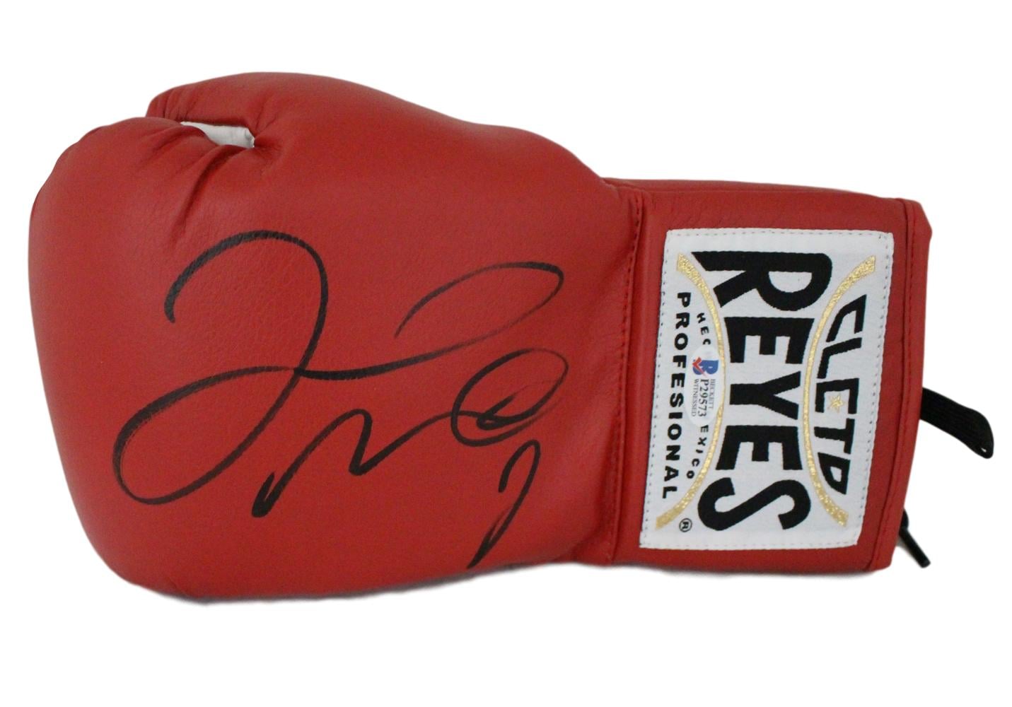 Floyd Mayweather Jr Signed Cleto Reyes Red Left Hand Boxing Glove – Beckett Authenticated-Powers Sports Memorabilia