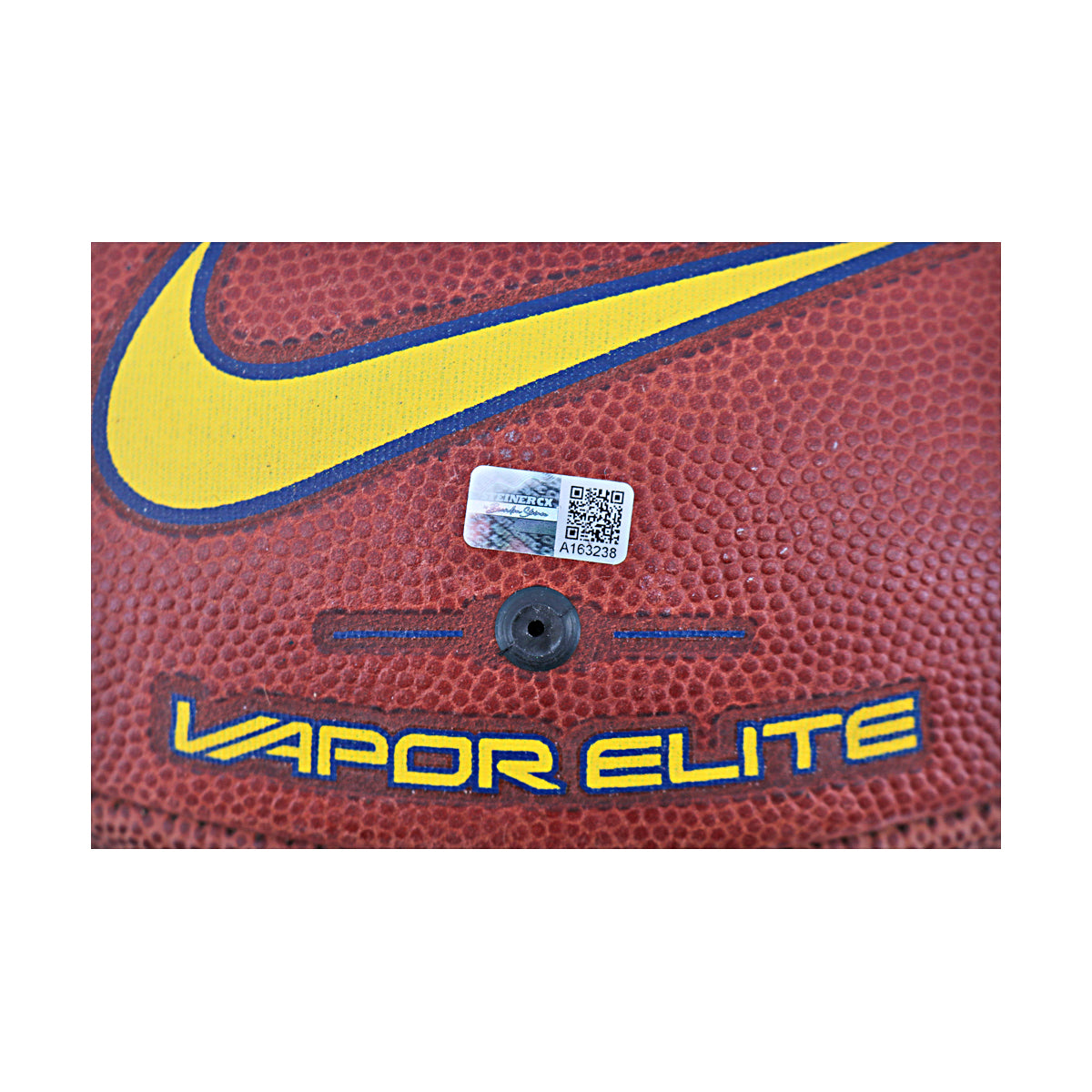 JJ McCarthy University of Michigan Signed Team Issued Nike Vapor Elite Ball #29 Football-Powers Sports Memorabilia