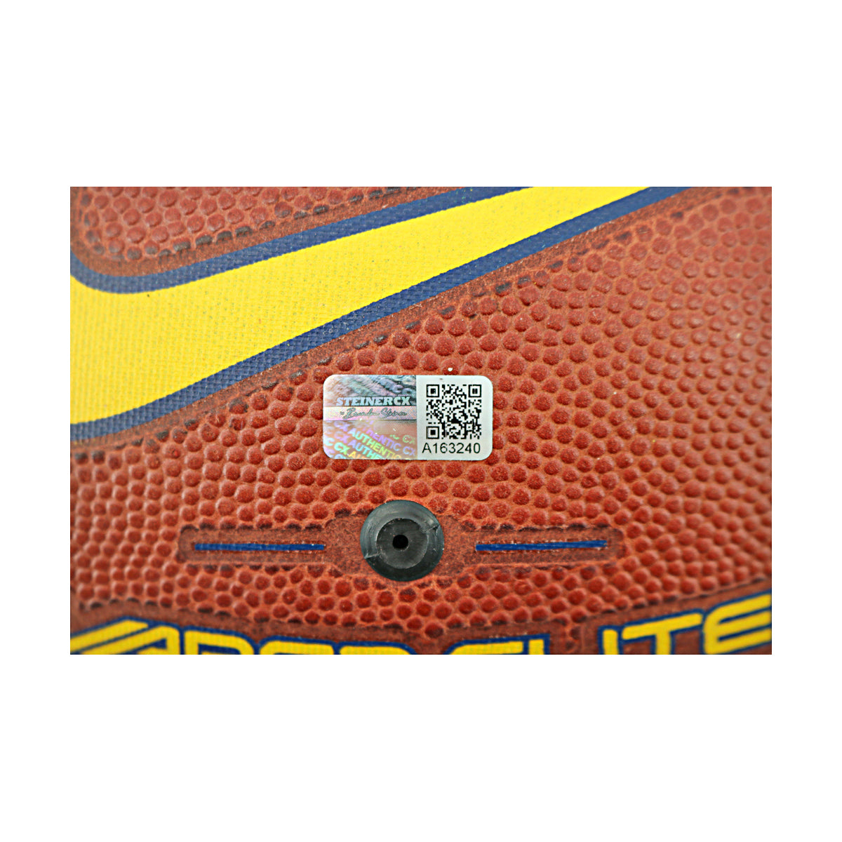 JJ McCarthy University of Michigan Signed Team Issued Nike Vapor Elite Ball #66 Football-Powers Sports Memorabilia