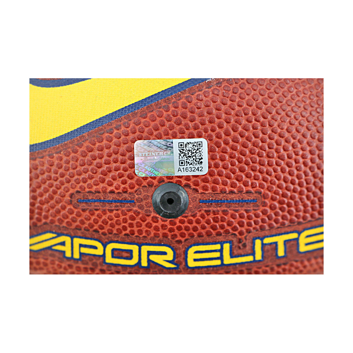 JJ McCarthy University of Michigan Signed Team Issued Nike Vapor Elite Ball #70 Football-Powers Sports Memorabilia
