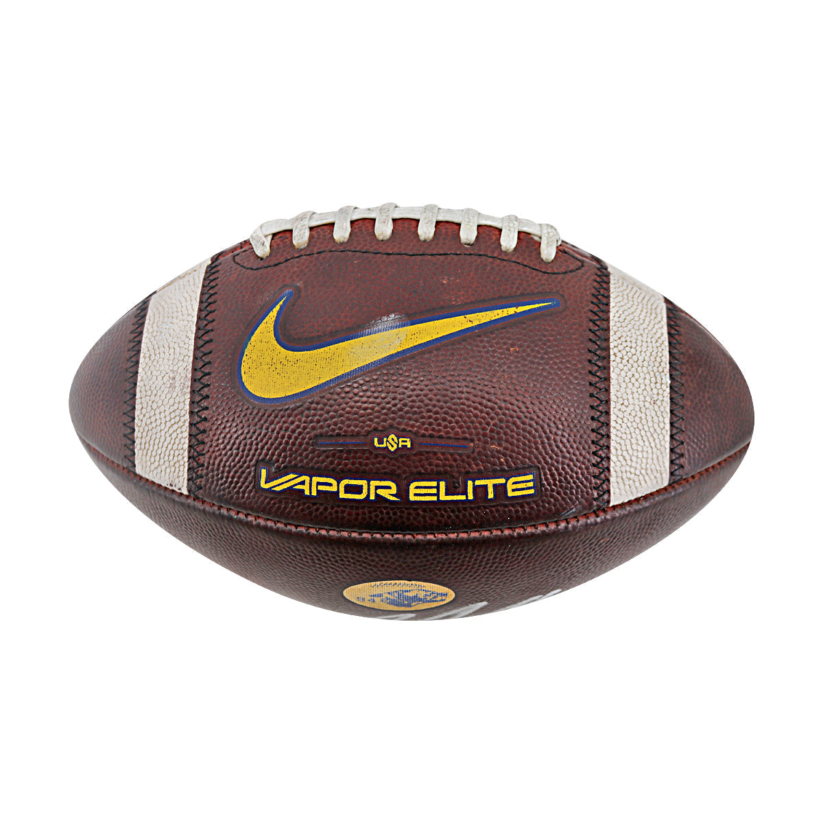 JJ McCarthy University of Michigan Signed Team Issued Nike Vapor Elite Ball #94 Football-Powers Sports Memorabilia