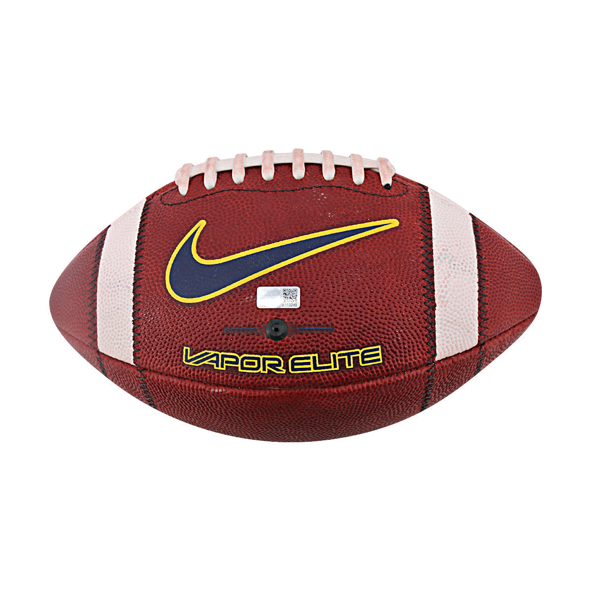 JJ McCarthy University of Michigan Signed Team Issued Nike Vapor Elite Ball #204 Football-Powers Sports Memorabilia
