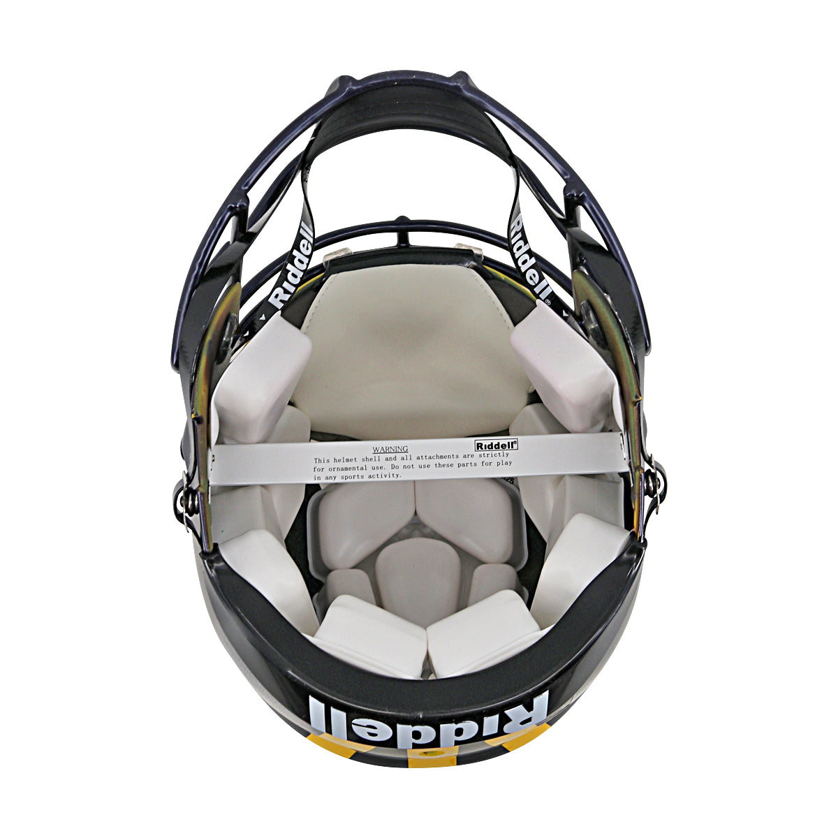 JJ McCarthy University of Michigan Signed Riddell Full Size Authentic Speed Helmet (Beckett Auth)-Powers Sports Memorabilia