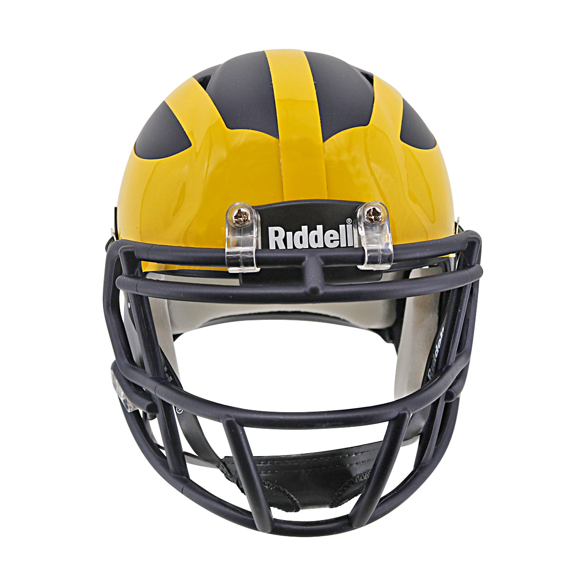 JJ McCarthy University of Michigan Signed Riddell Mini Helmet
