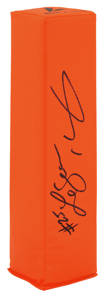 LeSean McCoy Autographed BSN Orange Endzone Football Pylon