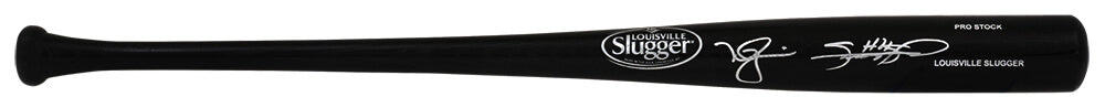 Sammy Sosa & Mark McGwire Dual Autographed Louisville Slugger Pro Baseball-Powers Sports Memorabilia