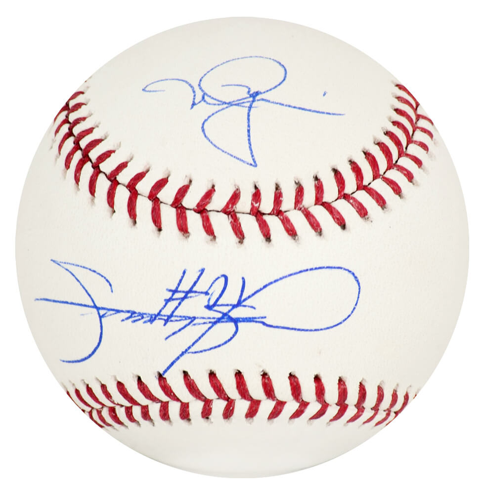 Sammy Sosa & Mark McGwire Autographed Official MLB Baseball-Powers Sports Memorabilia