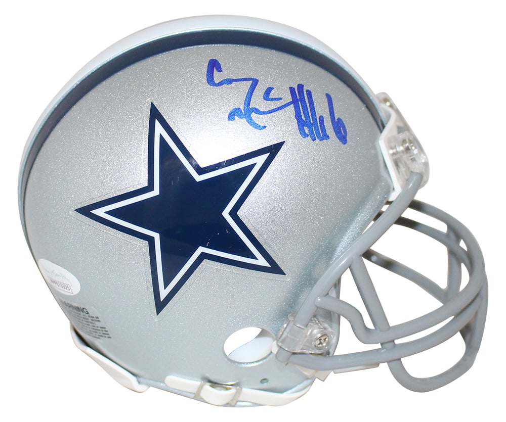 Connor McGovern Signed Dallas Cowboys Mini Helmet – JSA Authenticated-Powers Sports Memorabilia