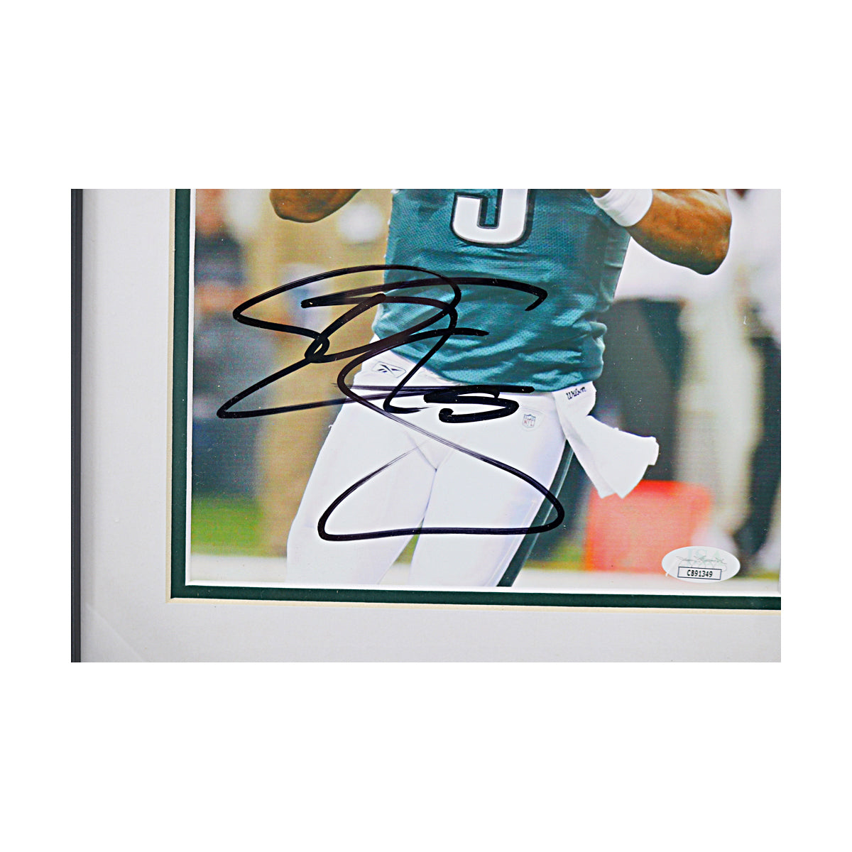 Donovan McNabb Philadelphia Eagles Signed Framed 8x10 Photo (JSA COA #CB91349)-Powers Sports Memorabilia