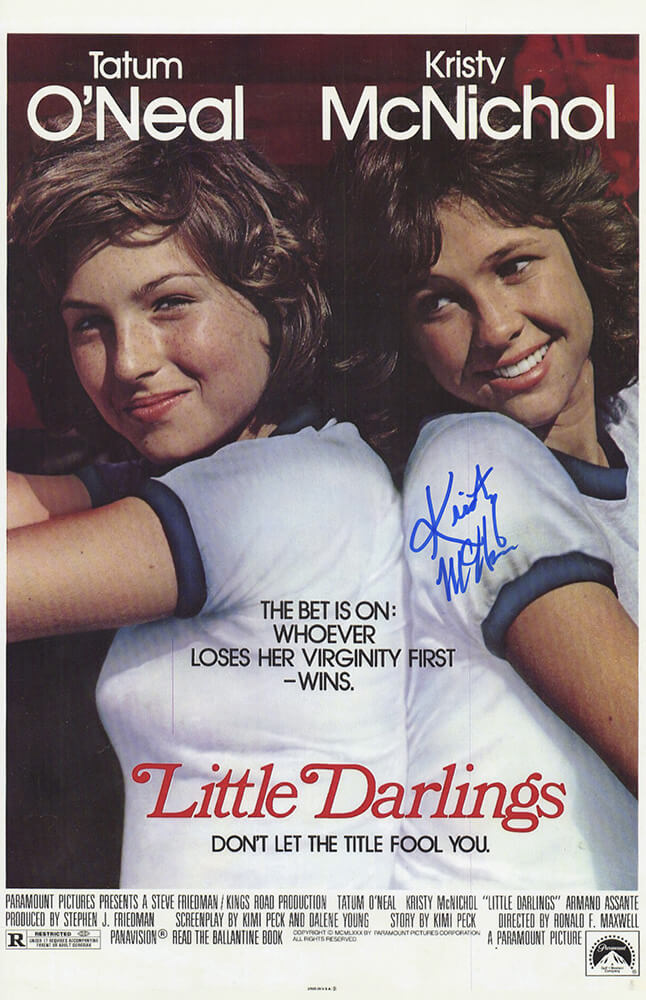 Kristy McNichol Autographed Little Darlings 11x17 Classic Movie Poster-Powers Sports Memorabilia