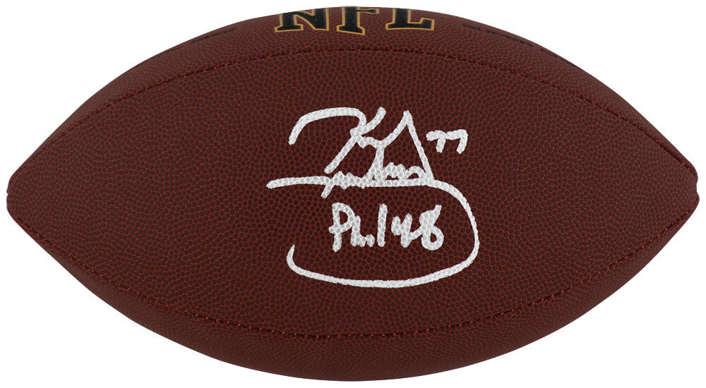 Karl Mecklenburg Autographed Wilson Super Grip Full Size NFL Football-Powers Sports Memorabilia