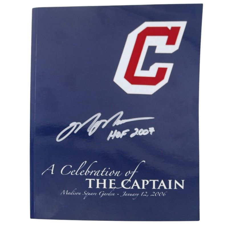 Mark Messier New York Rangers Signed Inscribed HOF 2007 A Celebration of The Captain-Powers Sports Memorabilia