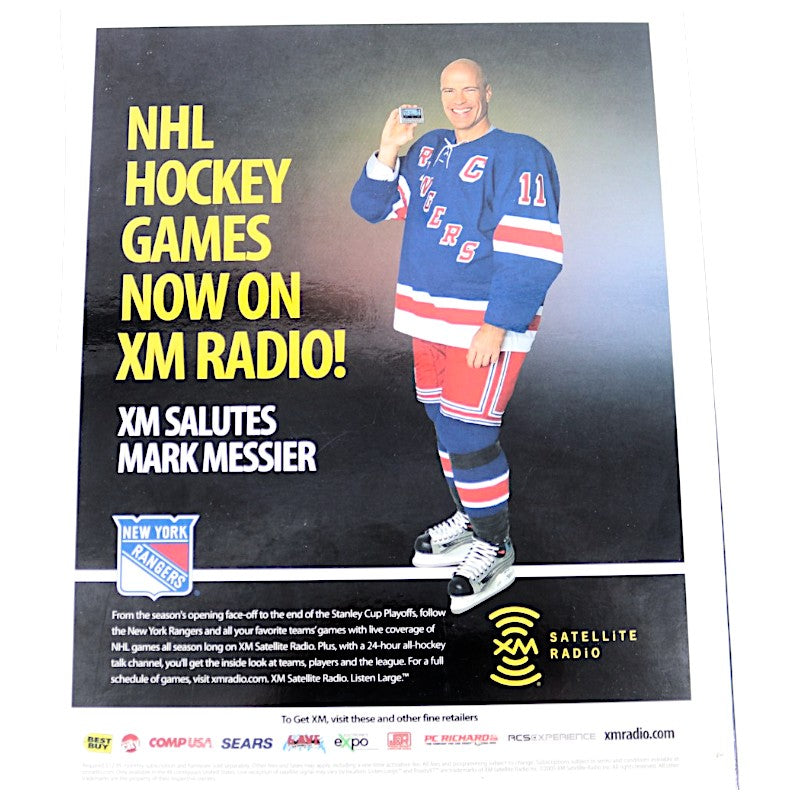 Mark Messier New York Rangers Signed Inscribed HOF 2007 A Celebration of The Captain-Powers Sports Memorabilia