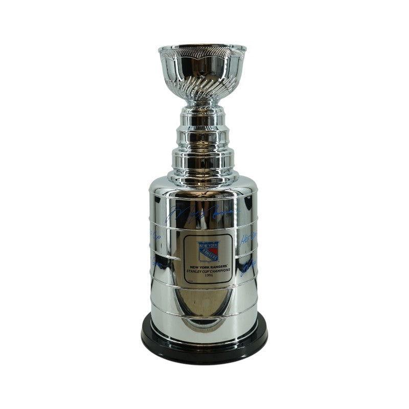Mark Messier New York Rangers Signed Multi Inscribed Replica Stanley Cup Trophy-Powers Sports Memorabilia