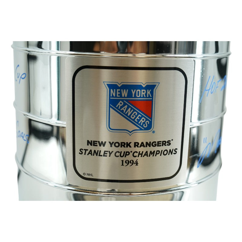 Mark Messier New York Rangers Signed Multi Inscribed Replica Stanley Cup Trophy-Powers Sports Memorabilia