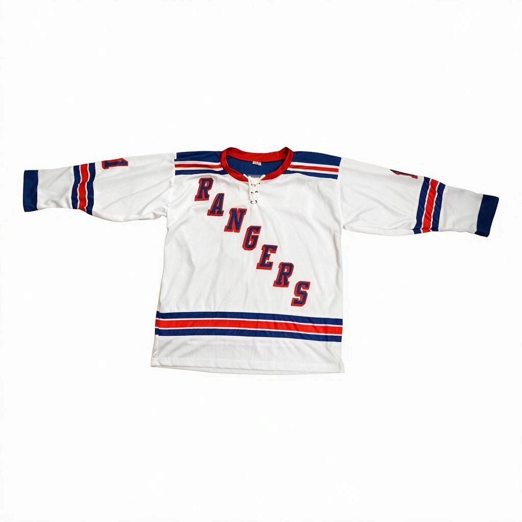 Mark Messier New York Rangers Signed Inscribed 94 Cup White Pro Style Jersey-Powers Sports Memorabilia