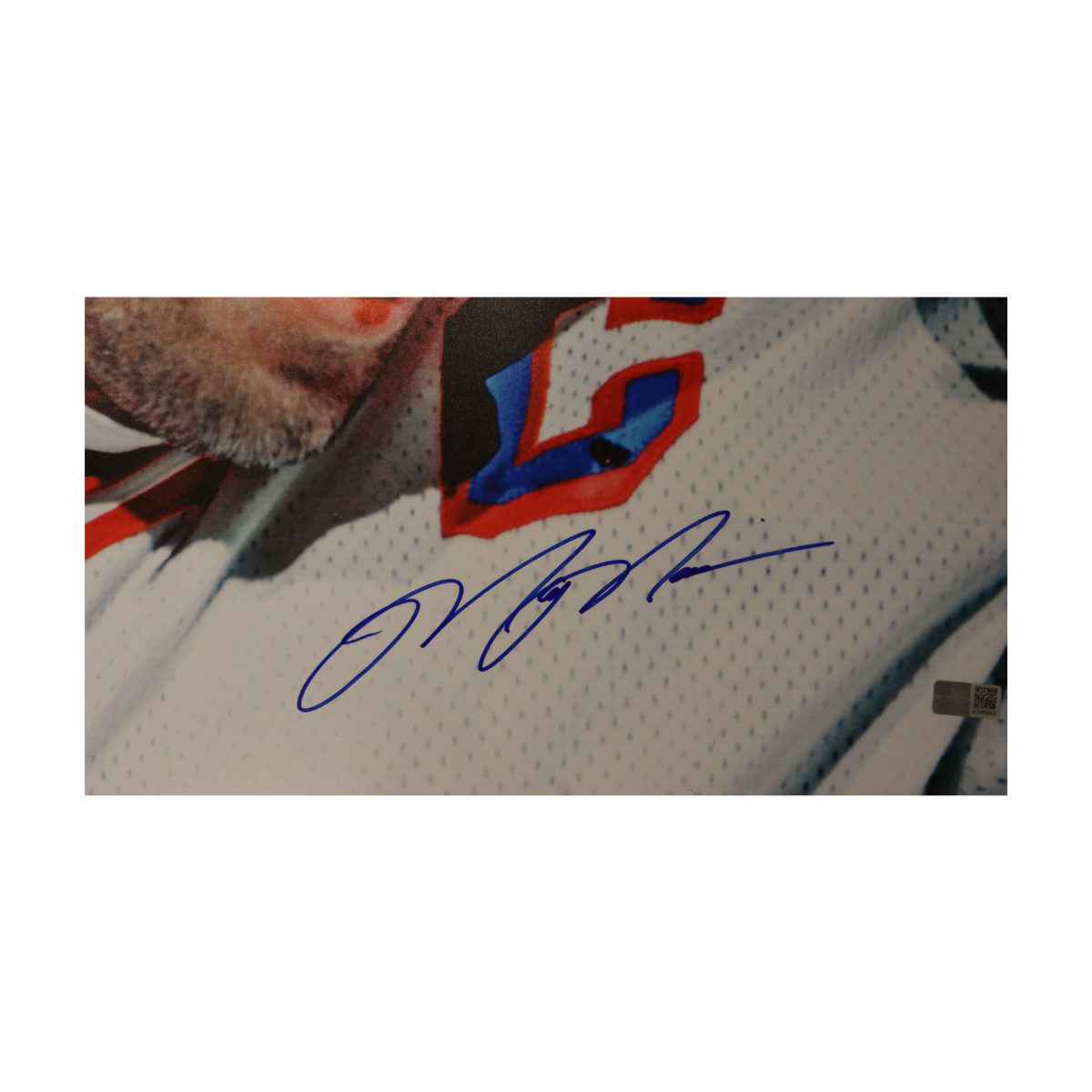 Mark Messier New York Rangers Signed 16x20 Blood Photo-Powers Sports Memorabilia