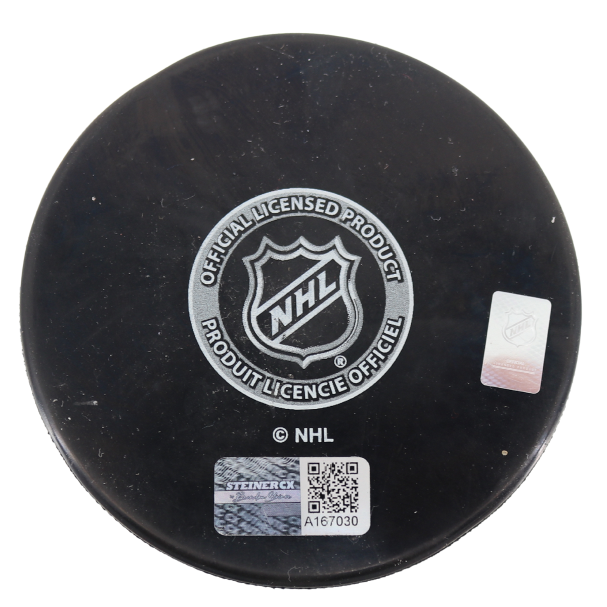 Mark Messier New York Rangers Signed Inscribed '694 Goals' Puck