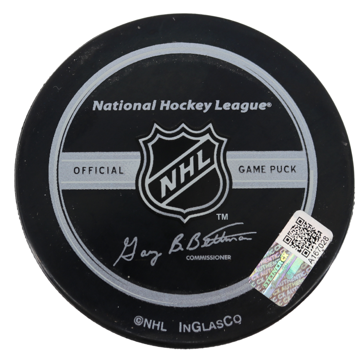 Mark Messier New York Rangers Signed Official Rangers Game Puck
